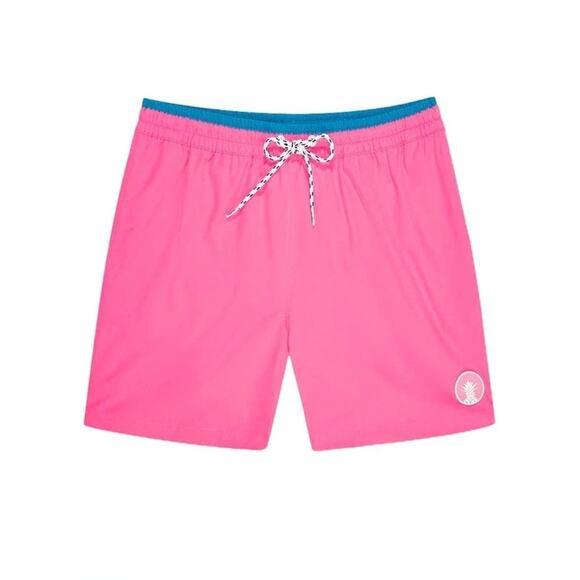 Chubbies mens pink athletic swim trunks shorts size medium - Picture 4 of 10